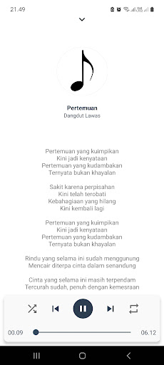 Dangdut Lawas OFFLINE & Lirik Screen 2