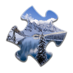 Зображення значка Snow Landscape Jigsaw Puzzles