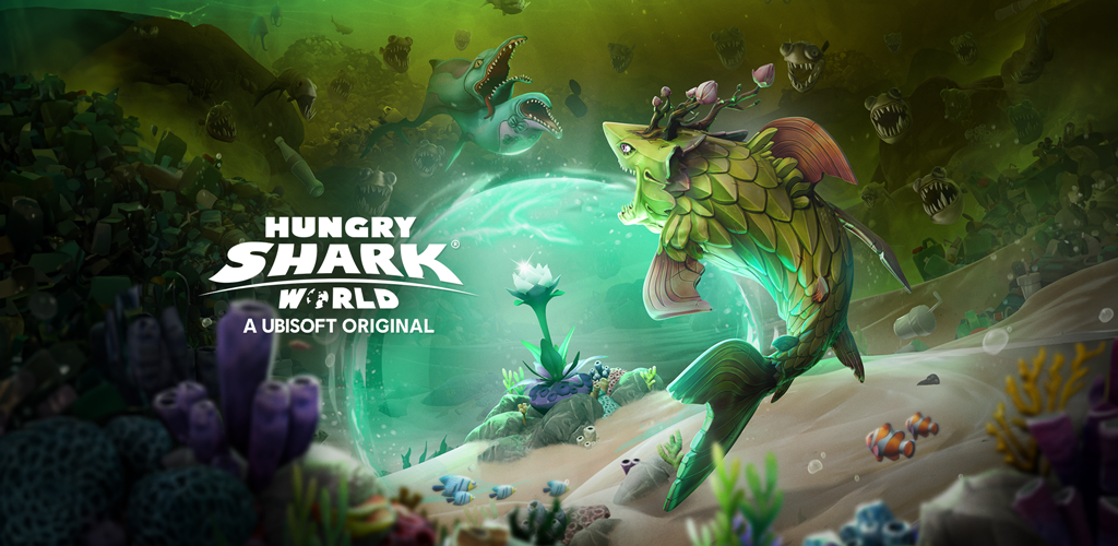 Banner Image Hungry Shark World Mod APK