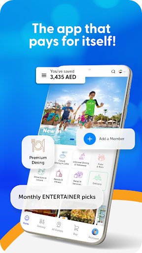 Screenshot of the ENTERTAINER