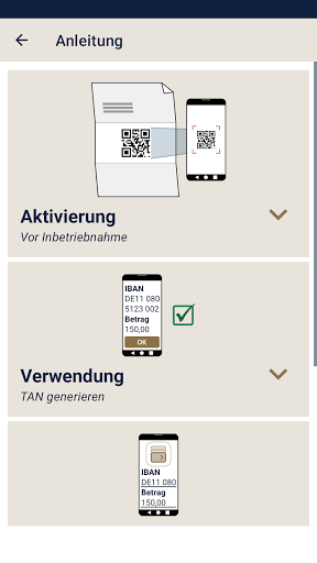 Bankhaus Seeliger - activeTAN Screen 3