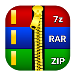 Cover Image of Download Zip File Reader-RAR Extractor  APK