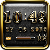 Golden Knight Digital Clock icon