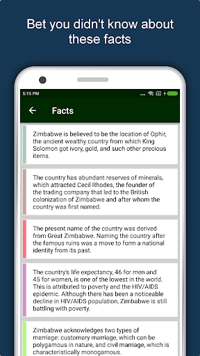 Screenshot of Zimbabwe Travel & Explore, Off
