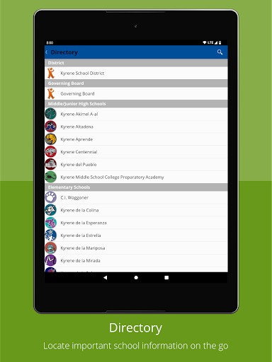 Kyrene School District Screen 2