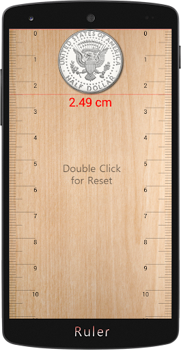 Android application Ruler Pro screenshort