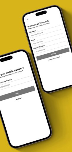 Wrap Lab: Menu & Food Delivery screenshot 1