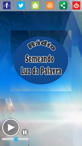 Android application Rádio Semeando Luz da Palavra screenshort