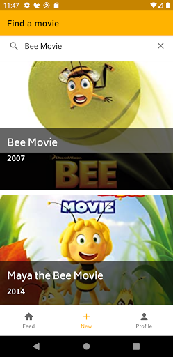 MovieBee Screen 3