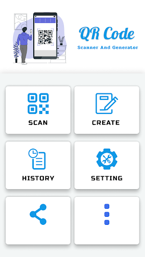 Android application QR & Barcode Reader & Scanner screenshort