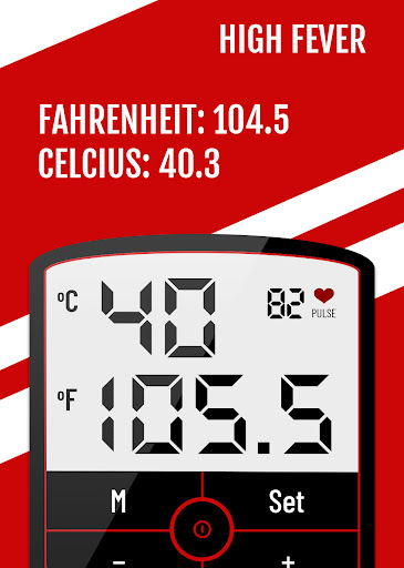Body Thermometer Fever Tracker Screen 3