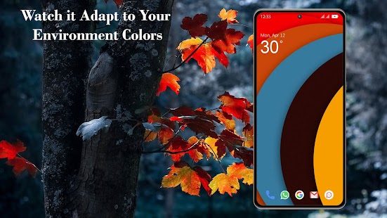 Chameleon Color Changing Live Wallpaper FREE Screenshot