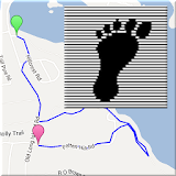 Simply Walking - GPS Map Steps icon