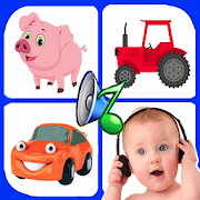 Sound for kids. Baby touch sound. Laugh & cry