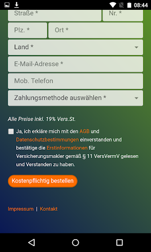 Nondos Kurzzeit Screen 2