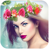 Flower Crown Image Editor icon