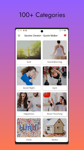 Android application Quotes Creator - Quote Maker screenshort