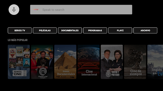 RTVE Play Android TV 4