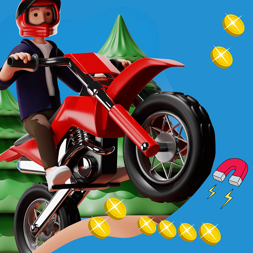 Bike Surf racing lionadz games logo