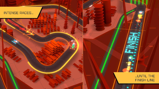 Hyperdrome - Course et combats tactiques screenshots apk mod 2