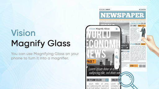 Android application Magnifying Glass 10x Zoom screenshort