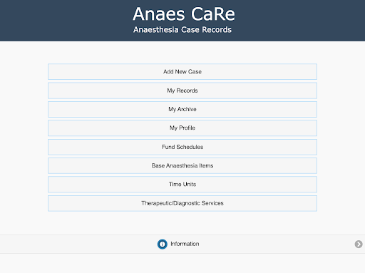 Anaes CaRe Screen 3