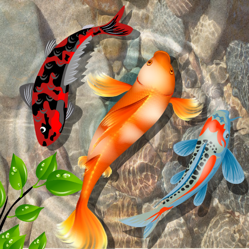 Koi Fish Live Wallpaper Garden