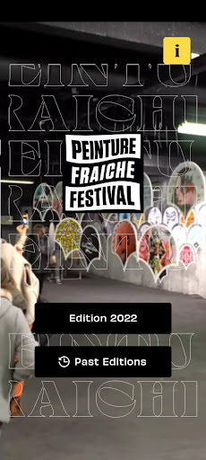 Android application Peinture Fraîche Festival 2022 screenshort