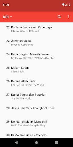 Lagu Rohani Kristen screenshot 0