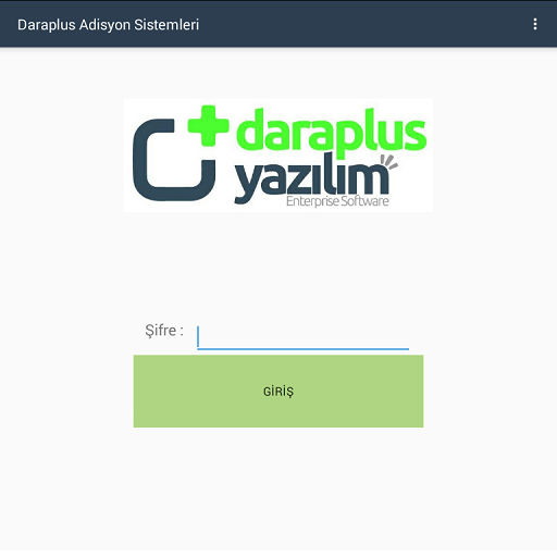 Daraplus Yazılım Adisyon Programı (Apk) Laai af op Windows