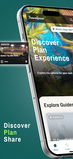 Android application Travelpass: Go, Do, Eat screenshort