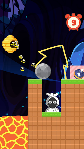 Draw to save dikejar pocong