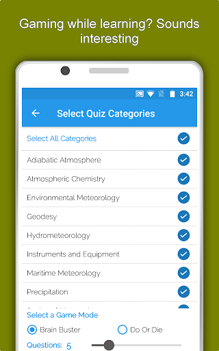 Screenshot of Meteorology Dictionary Offline