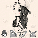 Pet Cute Girl Love icon