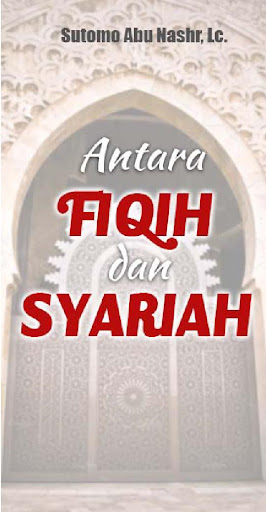 Android application Antara Fiqih dan Syariah screenshort