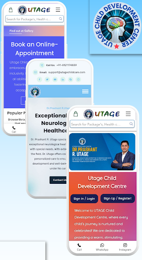 Android application UTAGE CHILD DEVELOPMENT CENTRE screenshort