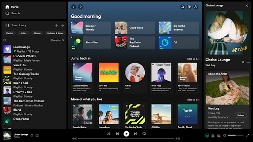 Screenshot Spotify: Music and Podcasts