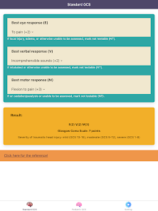 Captura 4 Escala de Coma de Glasgow: GCS android