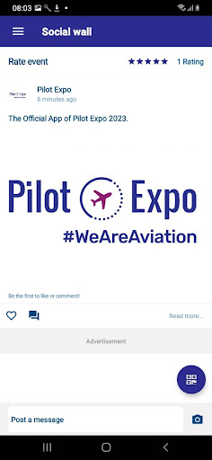 Pilot Expo 2023 Screen 3