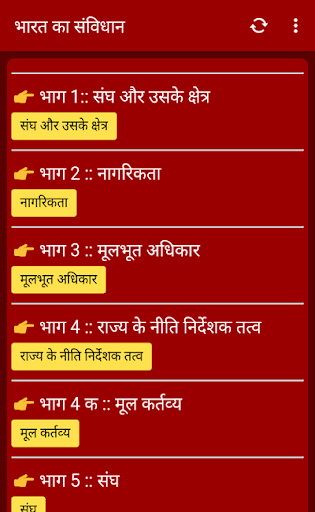Constitution of India Learning Screen 3