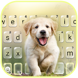 Labrador Puppy Keyboard Background icon