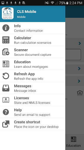 Screenshot of CLS Financial