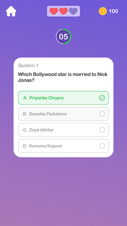 Bollywood Quiz - Movies Trivia - 1.1 - (Android)
