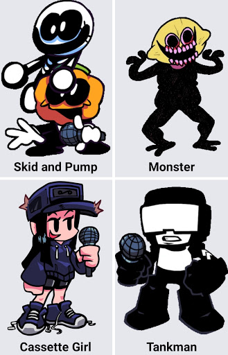 How to draw Friday Night Funkin FNF