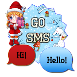 SnowSanta/GO SMS THEME icon