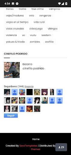 Android application bizarro screenshort
