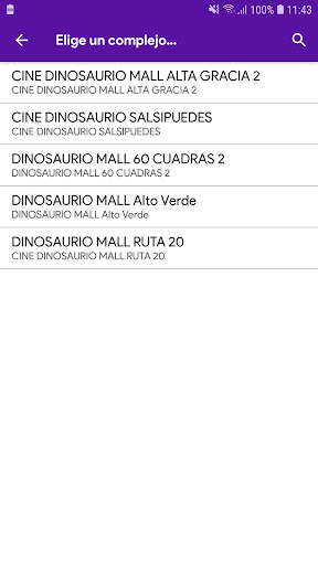 Cines Dinosaurio Mall Screen 3