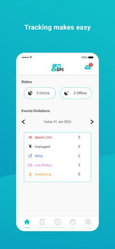 Android application GoGPS Malaysia screenshort