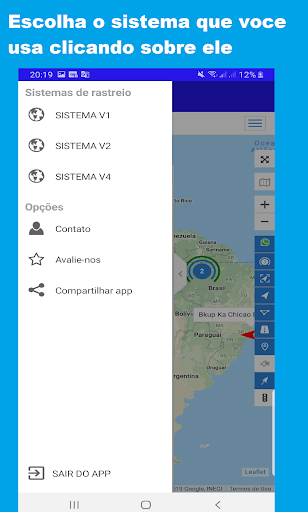 Android application GpsWeb screenshort
