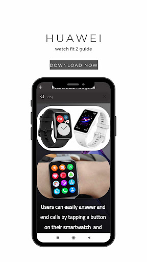 Huawei watch fit 2 guide Screen 2